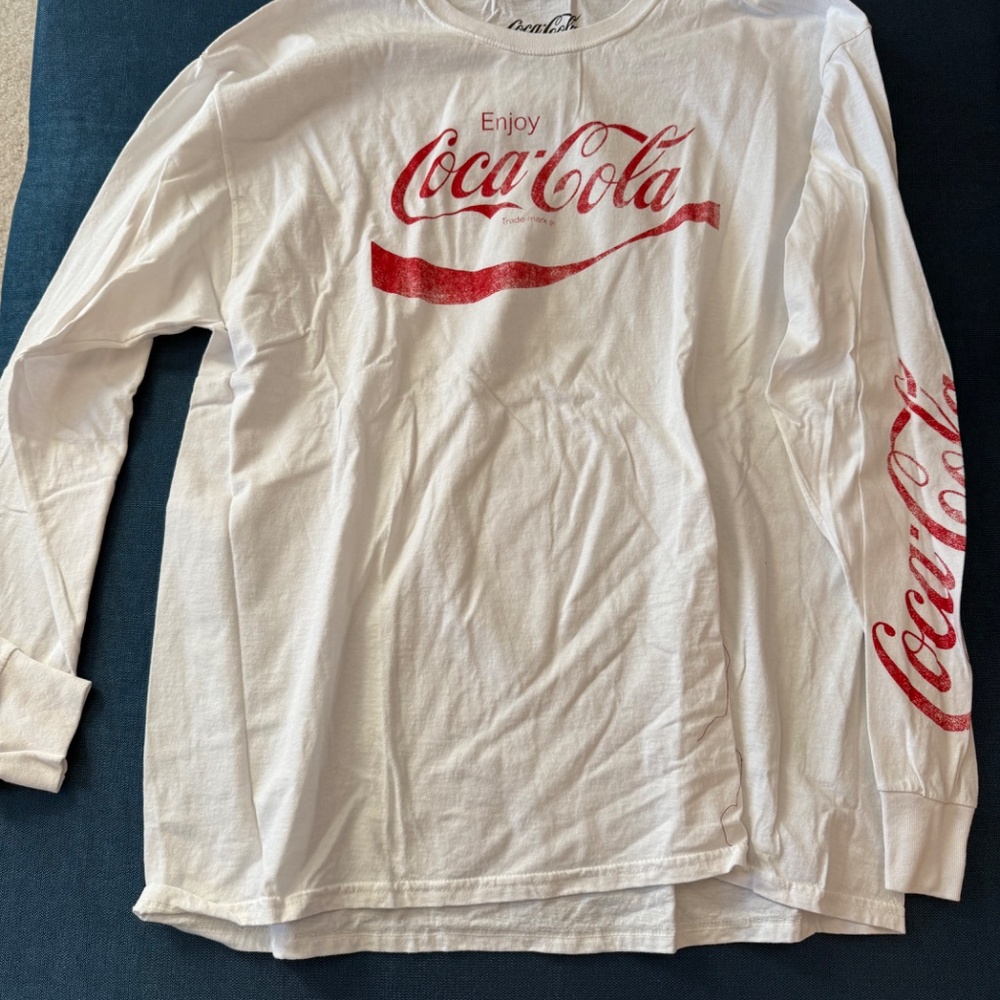 Long Sleeve Coca Cola T - Shirt